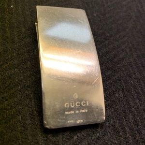 GUCCI Classic Silver Money Clip